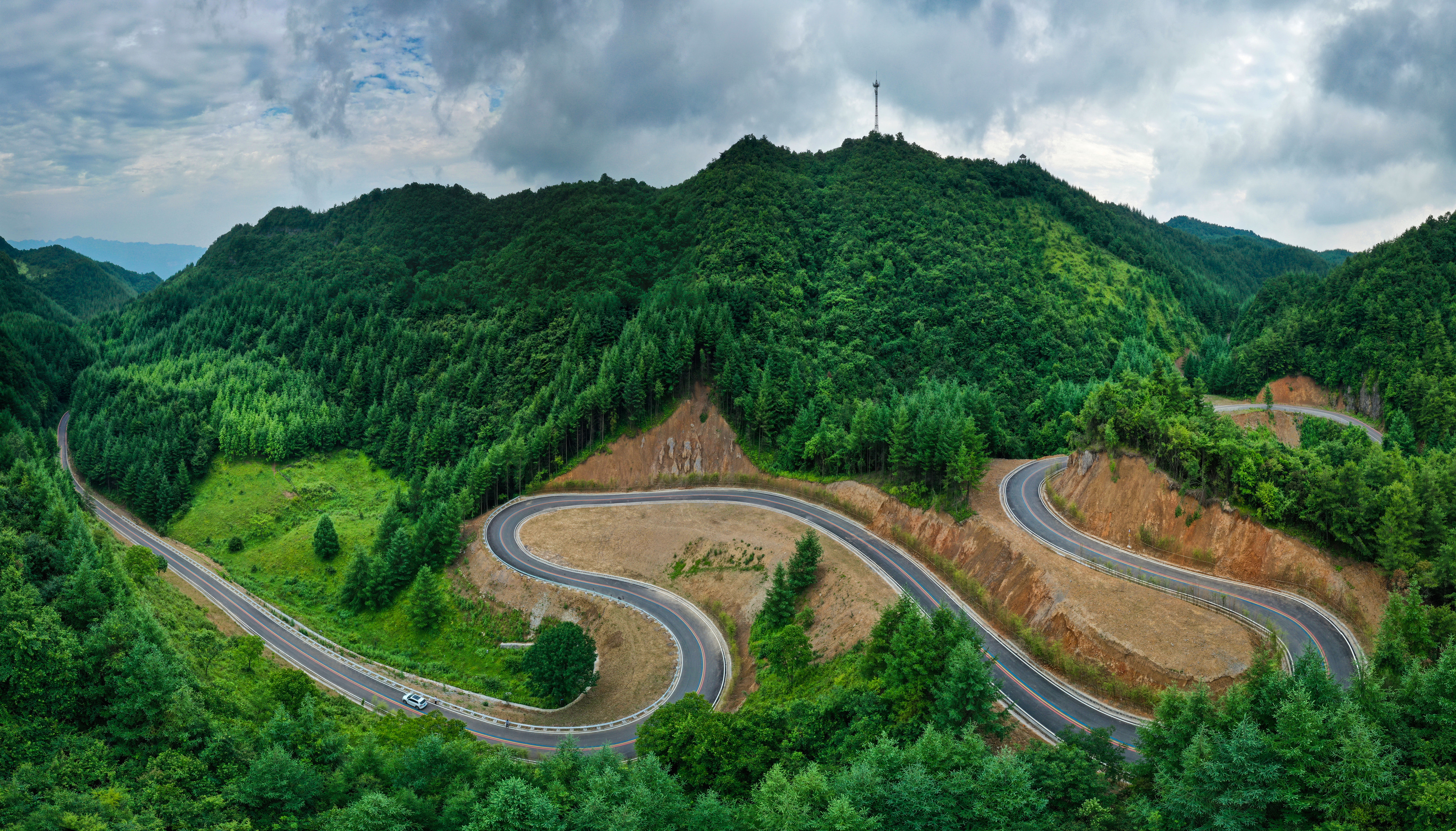 广元朝天区曾家山生态旅游环线获评四川省最美农村路